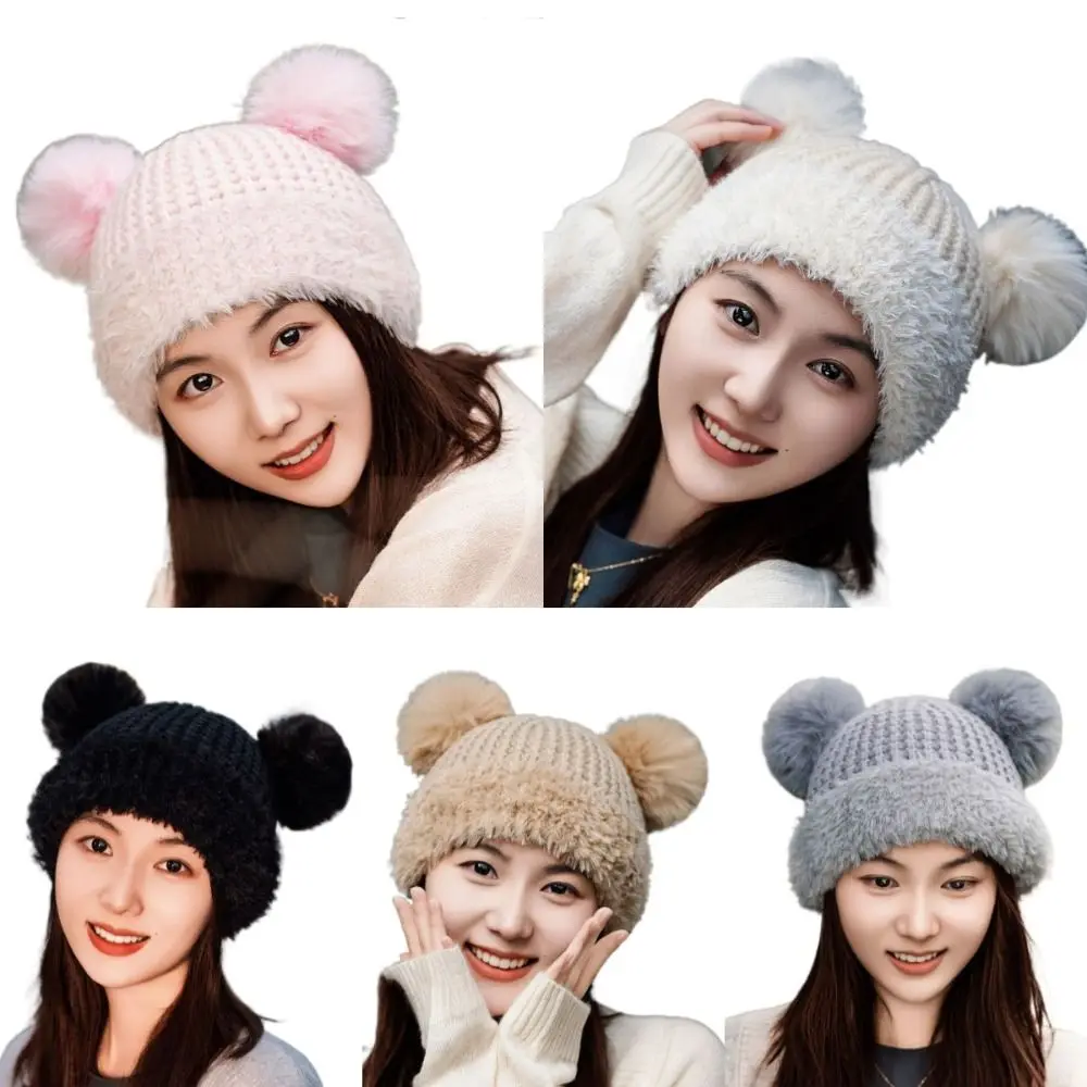 قبعات للأطفال كرتونية مطرزة ، نمط الصوف ، قبعة الحياكة القطيفة ، العجين المقلي بالإبرة ، اللفات ، الرجعية ، الدافئة ، للجنسين #1