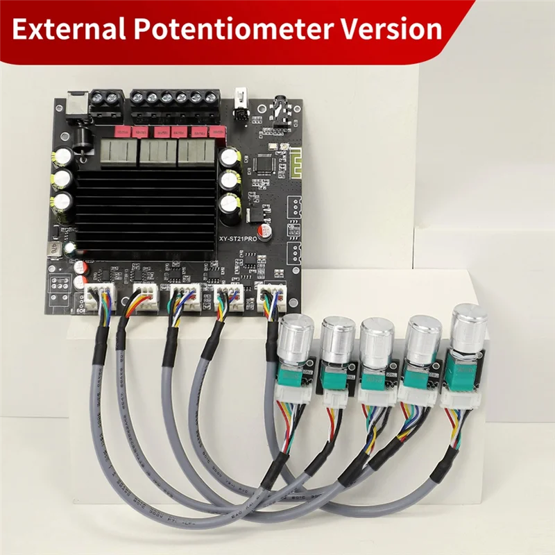 -A25M XY-ST21PRO Bluetooth Digitale Versterker Board 2.1 Kanaals 100Wx2 + 200W Subwoofer Versterker Board TPA3221 Overtreft 3116