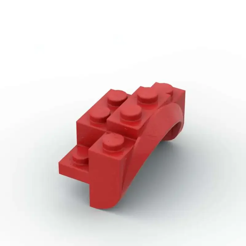 MOC 10PCS Vehicle 35789 With Arch Round  Solid Studs Bricks Mudguard Fender Building Blocks Parts Toy Adults Boys Holiday Gifts