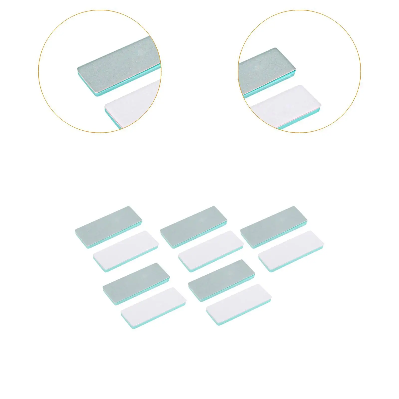 10 Pieces Sanding Block Multifunction Polishing for Glazing Pot Brush Crafts