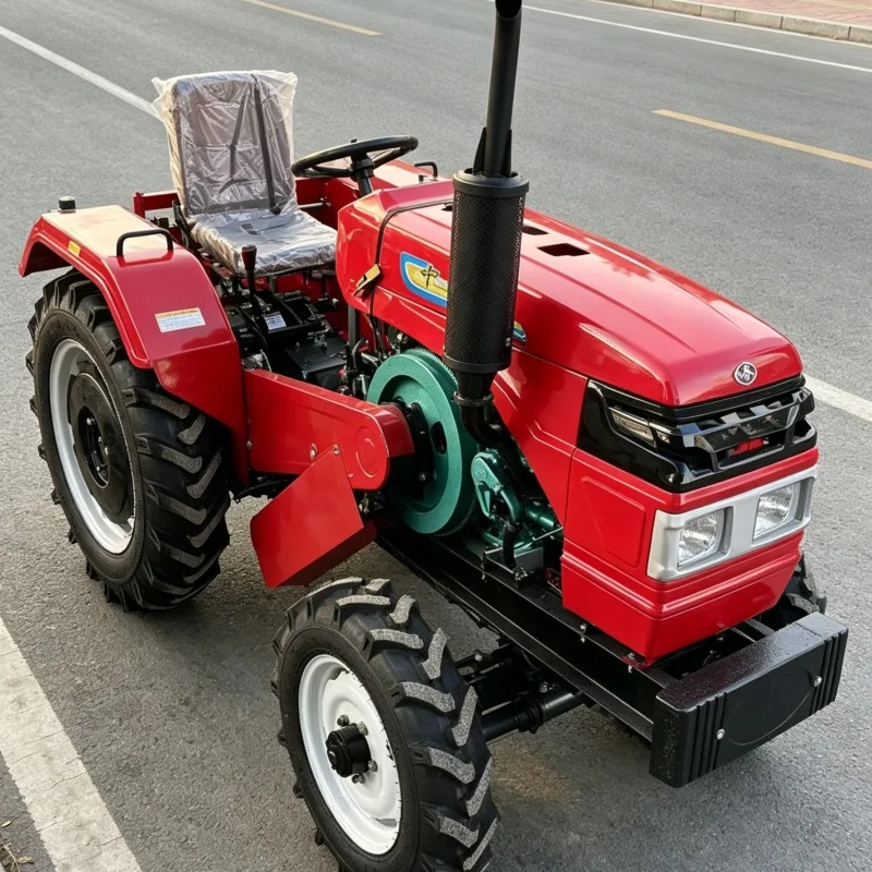 Customized Four-wheel Farm Cultivator, Farm Tillage Equipment, Preferred Farm Cultivation Machinery, Wheeled Rotary Tiller view 4