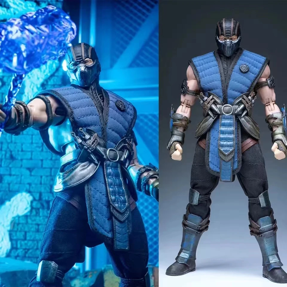 

Оригинальные игрушки In Stosk Joy Man JMToys ZK001 1/12, фигурки Mortal Kombat, экшн-зон, аниме-фигурка, классические модели Sub-Zero