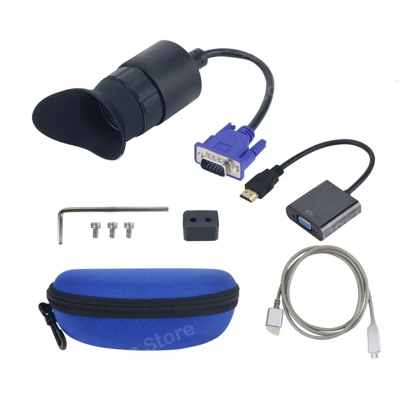 

V780-H V780-V Портативный электронный видоискатель EVF HDMI-совместимый цифровой интерфейс VGA Дисплей 1080P с 0,5-дюймовым OLED-монитором