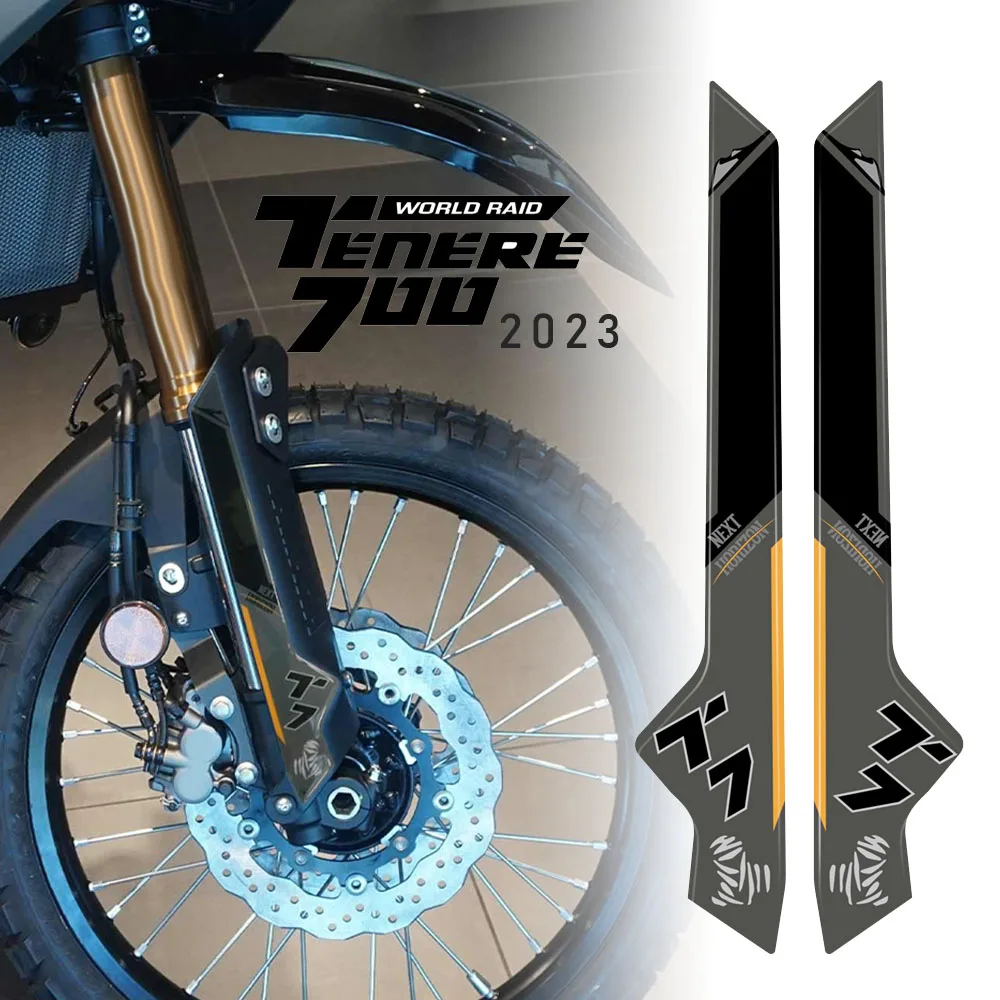 

Motorcycle Front Fender Sticker 3D Epoxy Resin Sticker For New Yamaha Tenere 700 2023