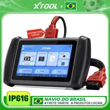 BR-XTOOL InPlus IP616 Scanner automotivo OBD2 Ferramentas de diagnóstico Versão 2025 com atualização vitalícia gratuita Ferramenta de programação de chave CAN FD