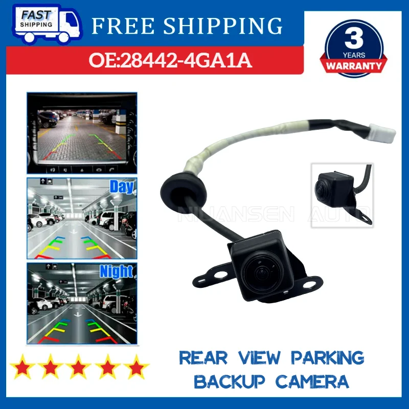 28442-4GA1A Rear View Reverse Backup Parking Assist Camera For 2014-2019 Infiniti Q50 V37 Q50L Nissan Rogue 28442-4GA0A