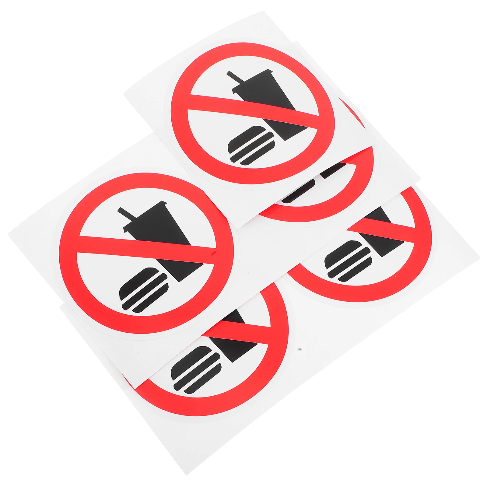 

5 Pcs Sign Informational Door Label House Number Health and Safety Signs