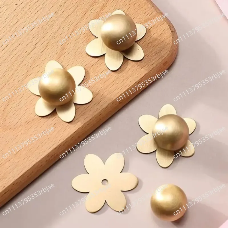 Modern Minimalist Brass Drawer Backplates Smooth Surface Premium Brass Cabinet Pulls Sophisticated Appearance Sturdy Structure