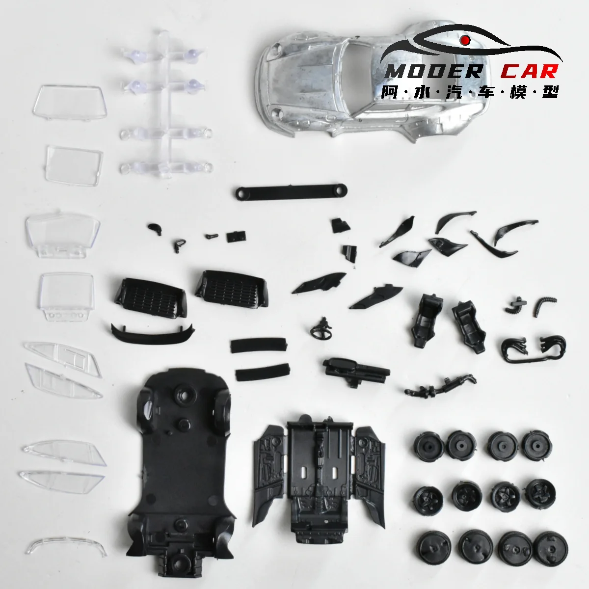 Construir accionamiento 1:64 Toy RWB 993 Diecast Model Car