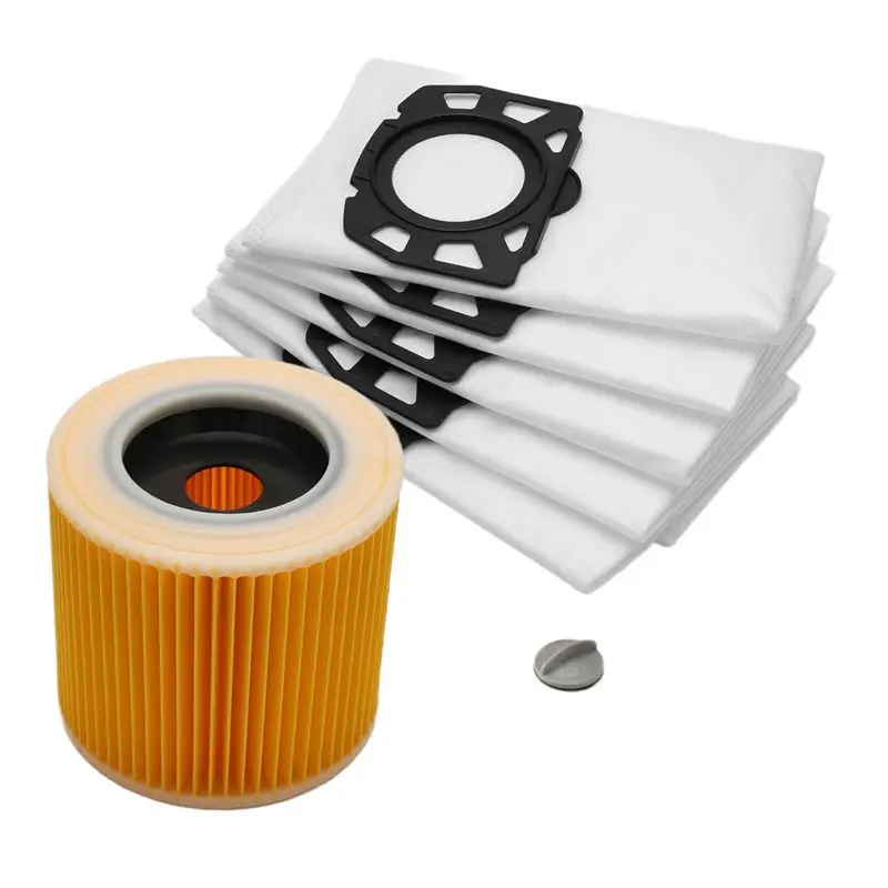 【AA86】Vacuum Cleaner Bags Filter Suitable For Karcher KFI 357 KFI357 KA 40 Replacement Bag For Karcher 2.863-314.0WD2 Plus WD3