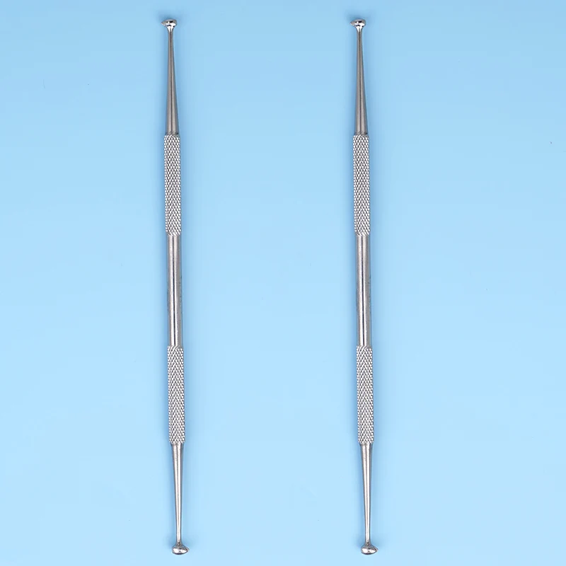 

2Pcs Dental Resin Composite Filling Instrument Double Ends Filler Packer Aesthetic Restoration Spatula Laboratory Tool