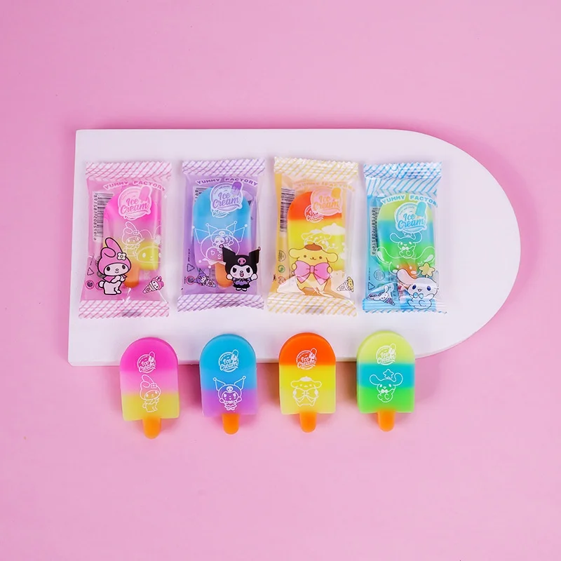 40pcs-lot-sanrio-kuromi-melody-cinnamoroll-ice-cream-eraser-cute-writing-drawing-pencil-erasers-stationery-gifts-school-supplies
