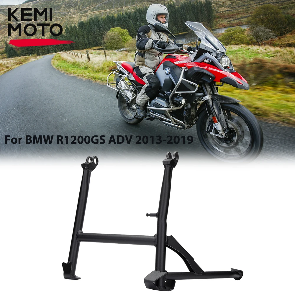 For BMW R1200GS ADV 2013-2019 Stands Foot Kick Stand Center Support Motorcycle Equipments Big Feet R 1200 GS Stands KEMiMOTO