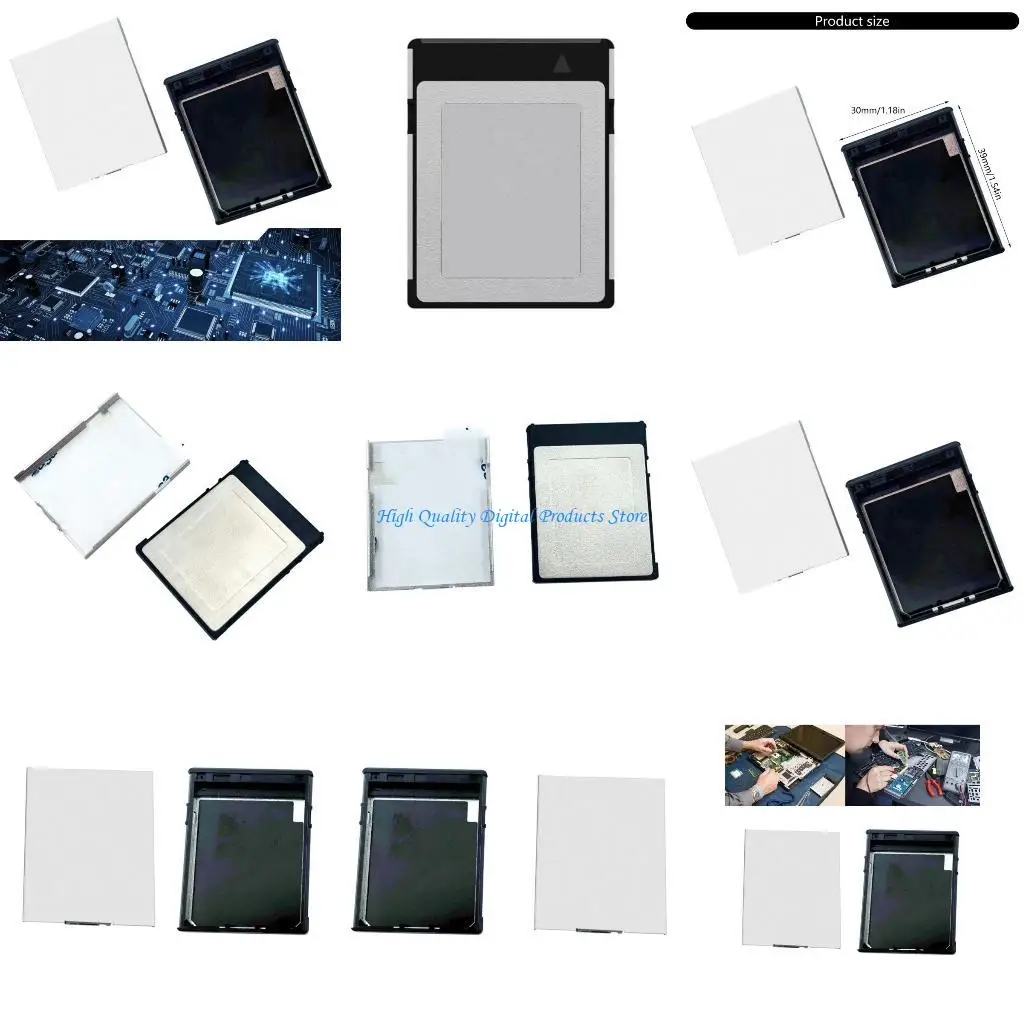 

U2JE CFEXPRESS TYPE B/XQD Держатель карты CFE Card Card Secure Convertible Case Tool