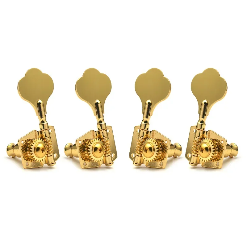 

4R 4L 2R2L Opened Electric Bass Guitar Tuning Pegs Machine Heads Tuners for Bass Chrome Black Gold