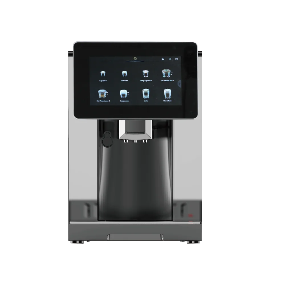 

New Design 7" Screen 20+ Beverages 10 user profiles Double Cappuccino Espresso Fully Automatic Coffee Machine