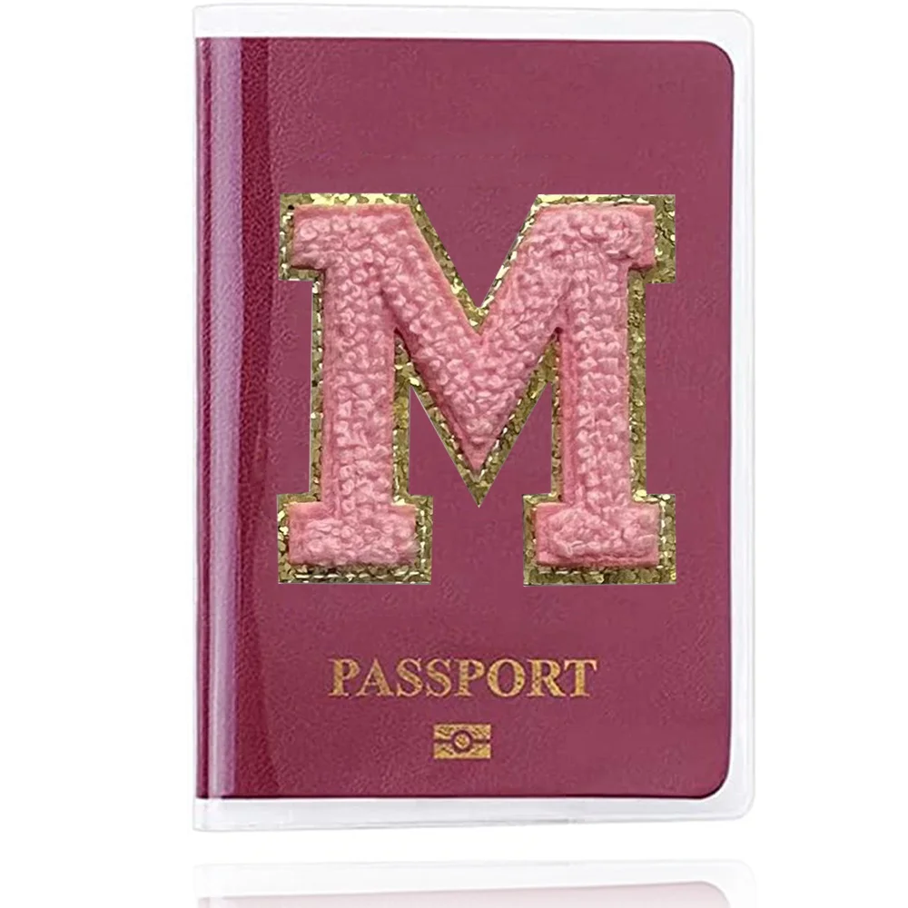 Name Passport Sleeve Unisex Business Passport Covers Holder Multi-Function ID Bank Card PVC Waterproof Case Travel Accessories