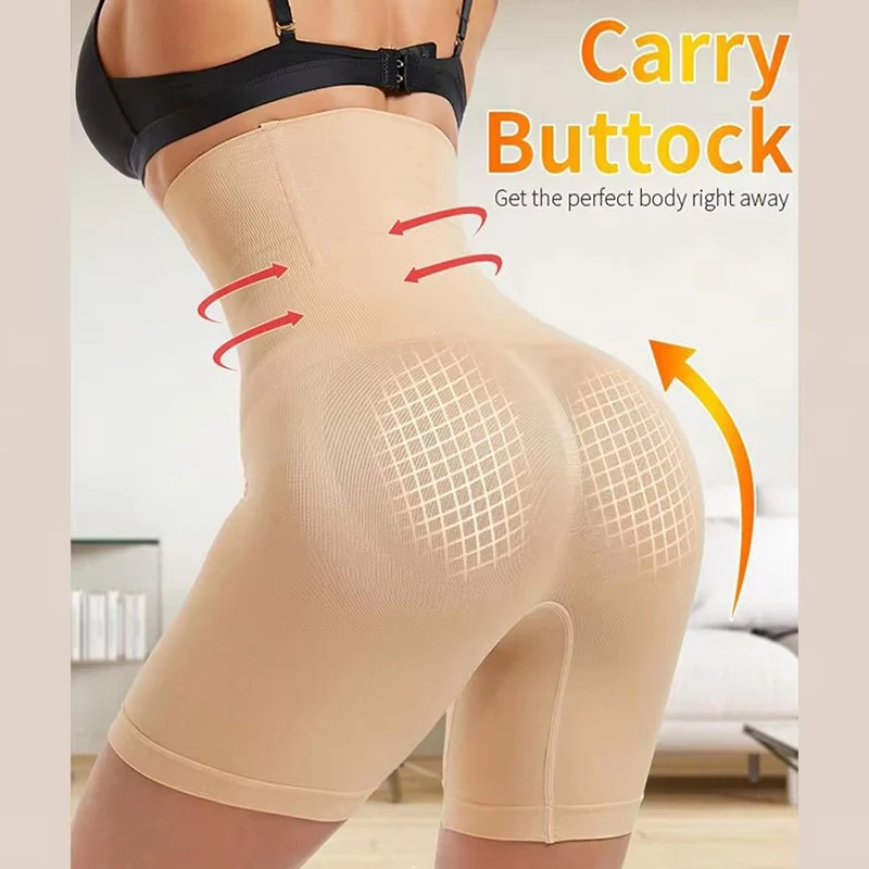 

Корректирующее белье с высокой талией и поясом, трусы большого размера, безопасный базовый слой, брюки с подтяжкой живота, подтягивающие талию, нижнее белье