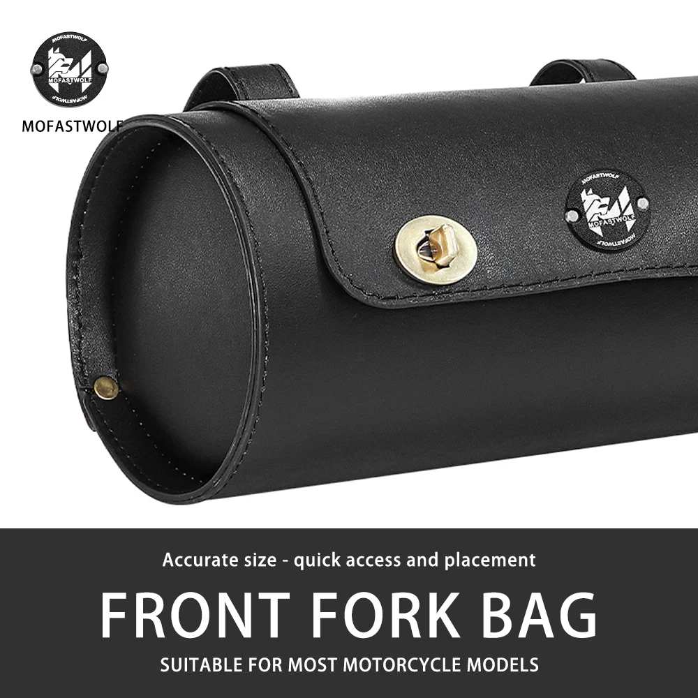 Retro motorcycle head bag tool kit rear seat bag electric bike tail bag motorcycle head hanging bag front storage bag