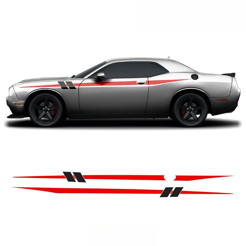 

Car sticker FOR Dodge Challenger body customized decoration modification sporty Vinyl Decal
