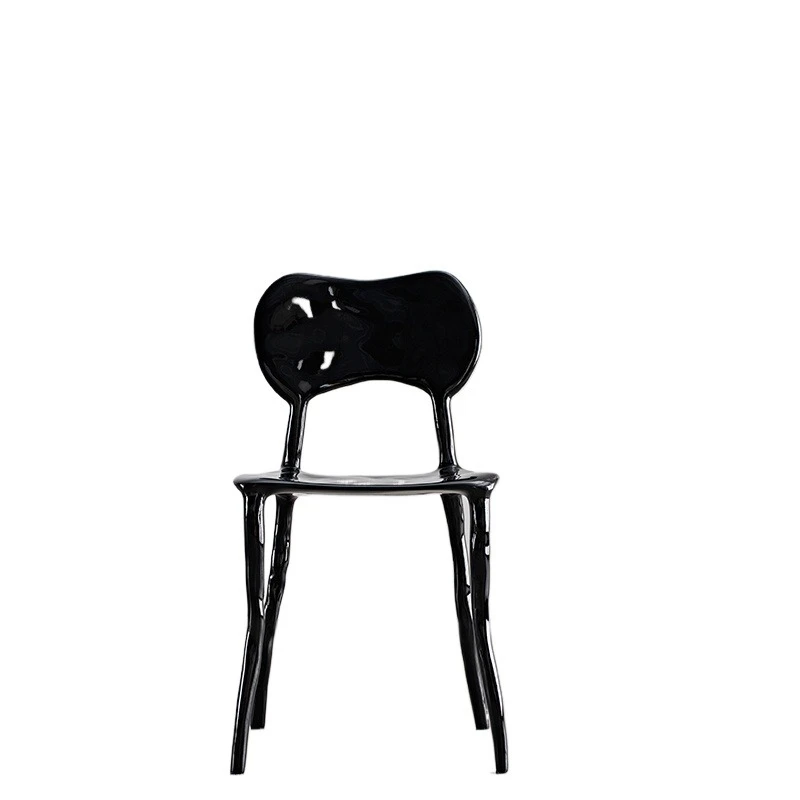 

Clay Chair Artistic Designer Dining Creative Home Furnishing FRP Back Chair