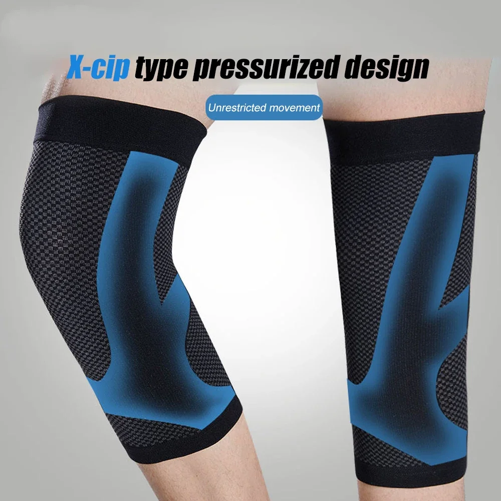 1Pair Summer Ultra Thin Knee Support Brace Sports Knee Pads Male Female Gym Running Knee Protector Arthritis Injury Pain