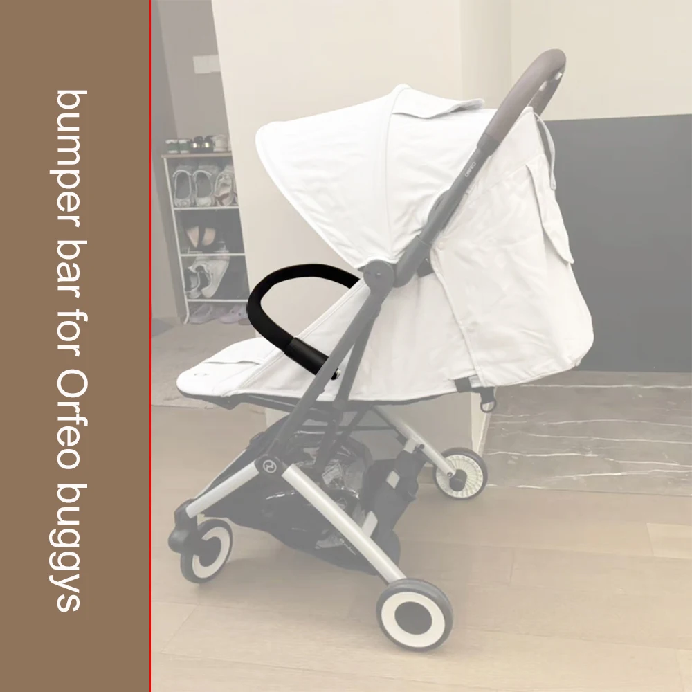 Buggy Bumper Bar For 2023~26 Orfeo Stroller Amrest Flexible Foldable Compatible Cybex Orfeo1 And Orfeo 2 Pushchair Accessories