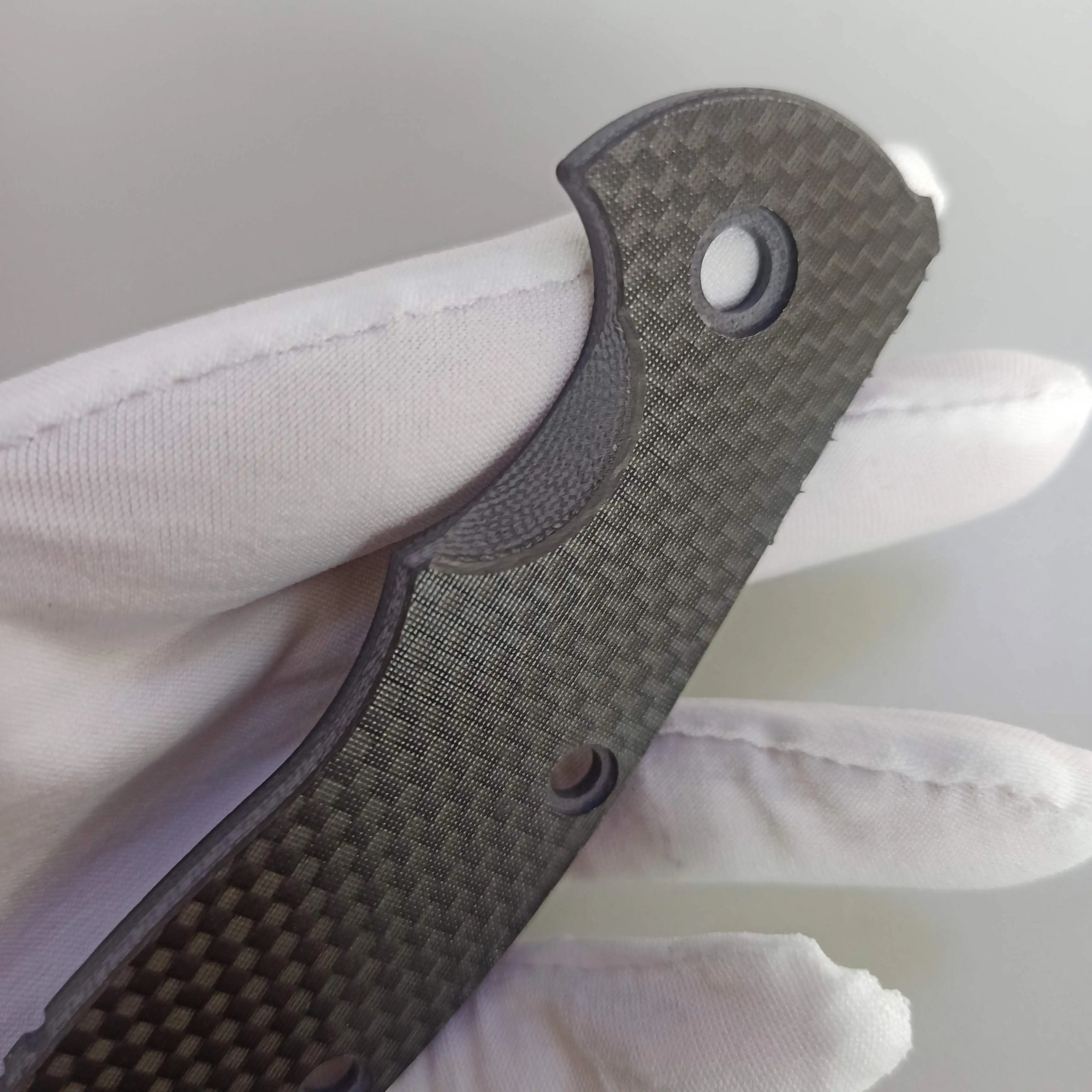 

1 шт. односторонняя накладка из углеродного волокна для ножей Rick Hinderer XM18 3.5