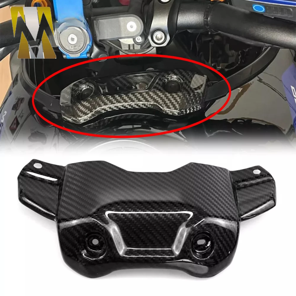 

Motorcycle For YAMAHA MT09 FZ09 2013-2020 MT 09 FZ Carbon Fiber Front Tank Central Cover Protector Accessories MT-09 FZ-09