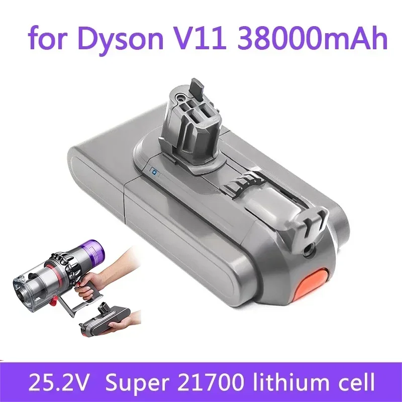 

New For Dyson V11 Battery Absolute V11 Animal Li-ion Vacuum Cleaner Rechargeable Battery Super lithium cell 38000mAh