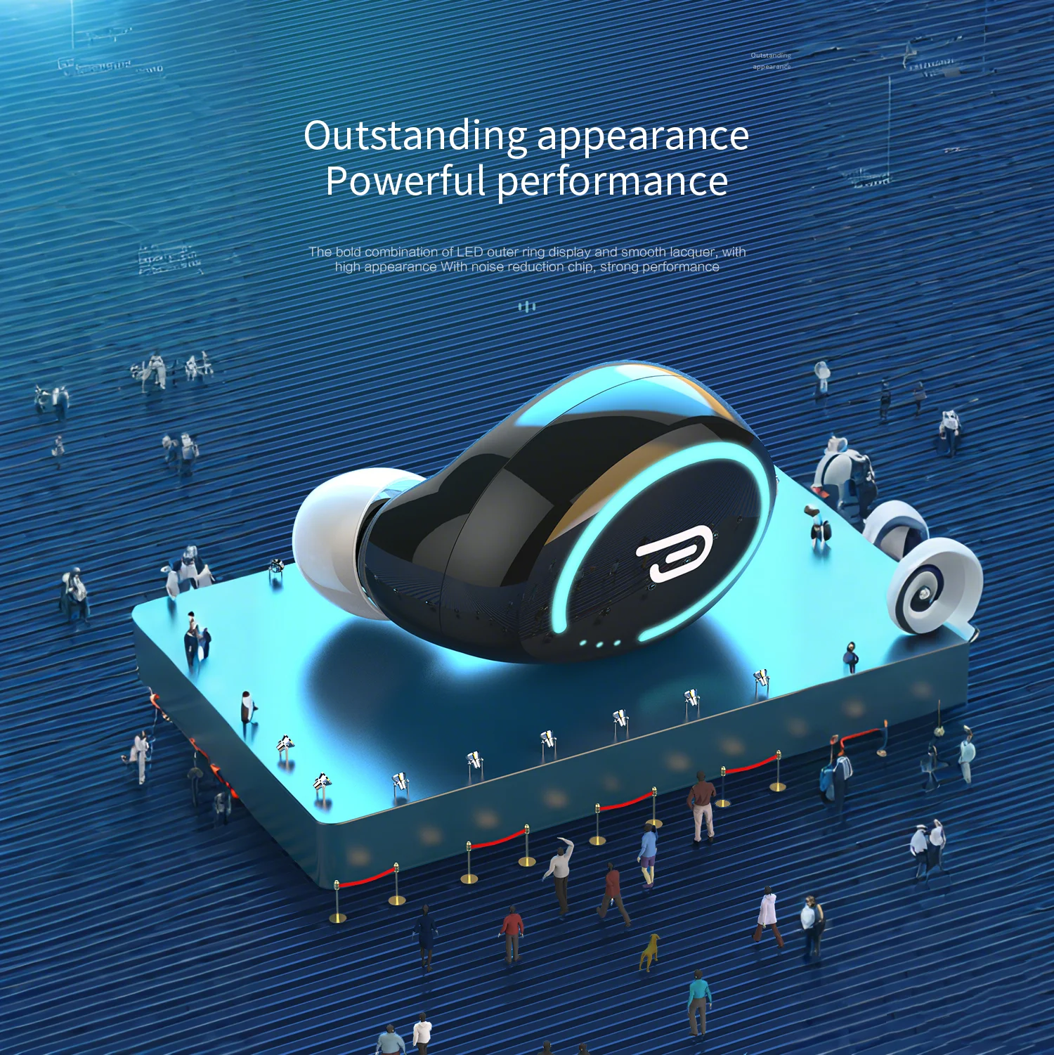

50% OFF Choice For Sooyn Tws in-ear headphones Working time 16 hours Low frequency precision i8 LZ-71 earphone bluetooth android