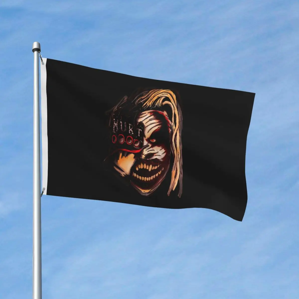 Bray Wyatt The Fiend Flag Indoor Outdoor Banner Polyester Decoration Double Sided 2x3 3x5 4x6 5x8 FT Flags