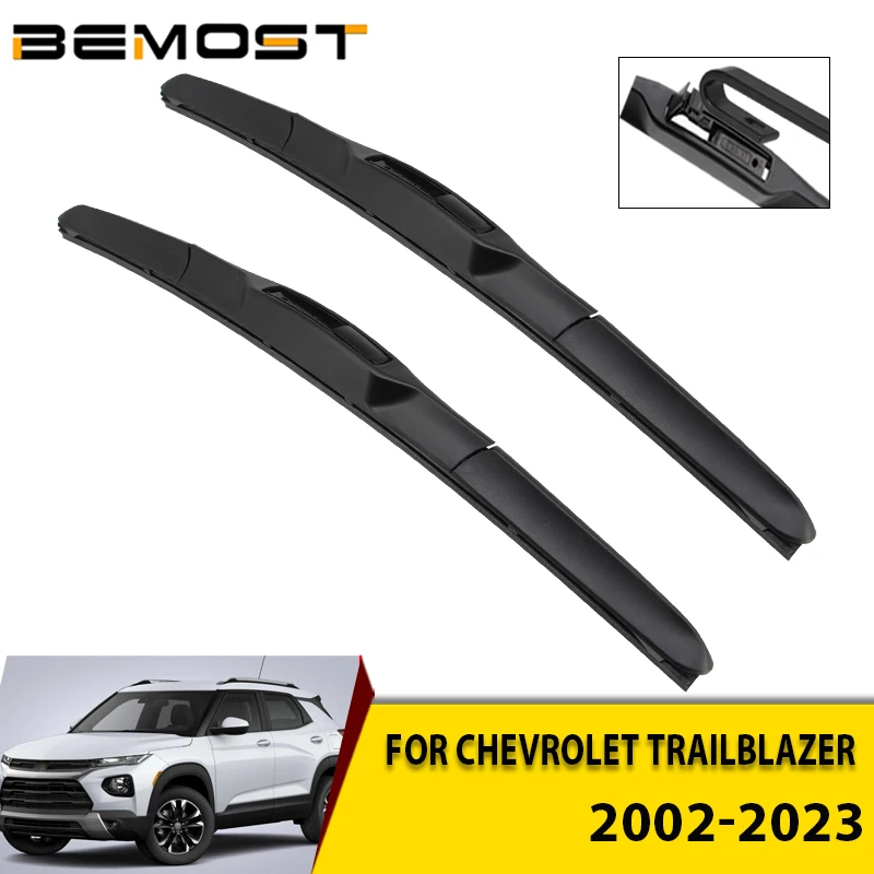 Car Wiper Blades For Chevrolet Trailblazer 2002-2023 Windshield Windscreen Front Window Blades Car Accessories