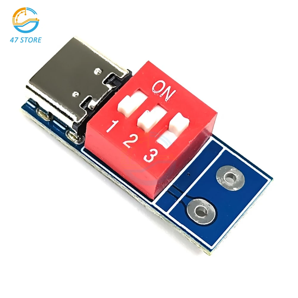 PD Trigger Board Module PD/QC Decoy Board Fast Charge USB Type-c to 5V 9V 12V 20V High Speed Charger Power Delivery Boost USB-C