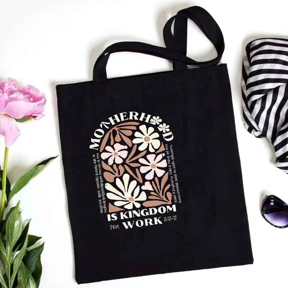 

Like a Grandma Coco Only Cooler Canvas Tote Bag, Vintage Sunset Design, Reusable Shoulder Bag