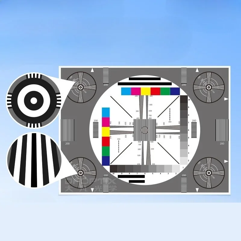 Camera Lens Comprehensive Test Chart Resolution Clarity Color Test Specimen  Shooting  Field Survey Optical Testing Accessories