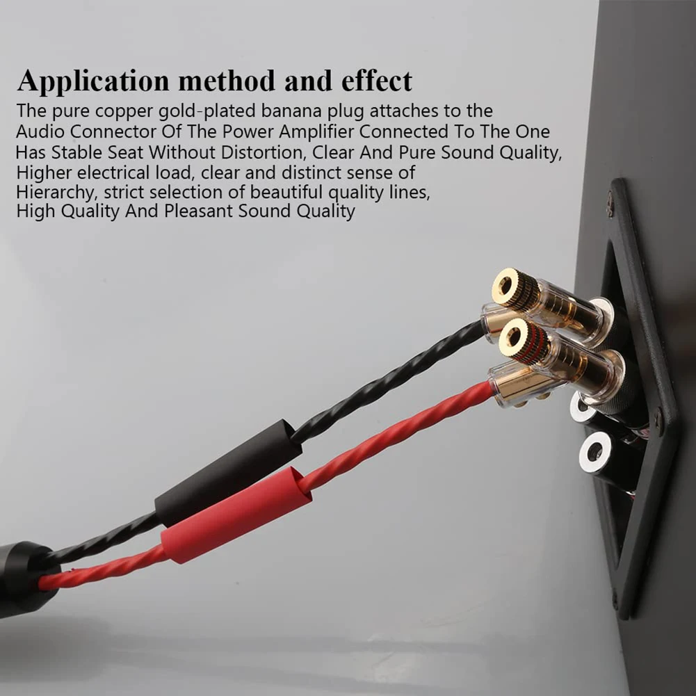 N89R 4 шт. штекеры типа «банан» под углом 45 градусов разъемы типа «банан» винтовые фиксирующие разъемы для AV-ресивера, усилителя, динамика золотого цвета
