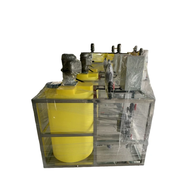 Customized 500L Tank System PAM Automatic Device Mixing Machine Sodium Hypochlorite