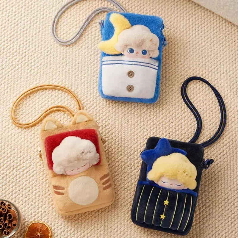 Dimoo Braid Miracle Phone Bag Blind Box Blind Box Cute Anime Character Mystery Box Collect Phone Bag Cute Chaingifts For Friends