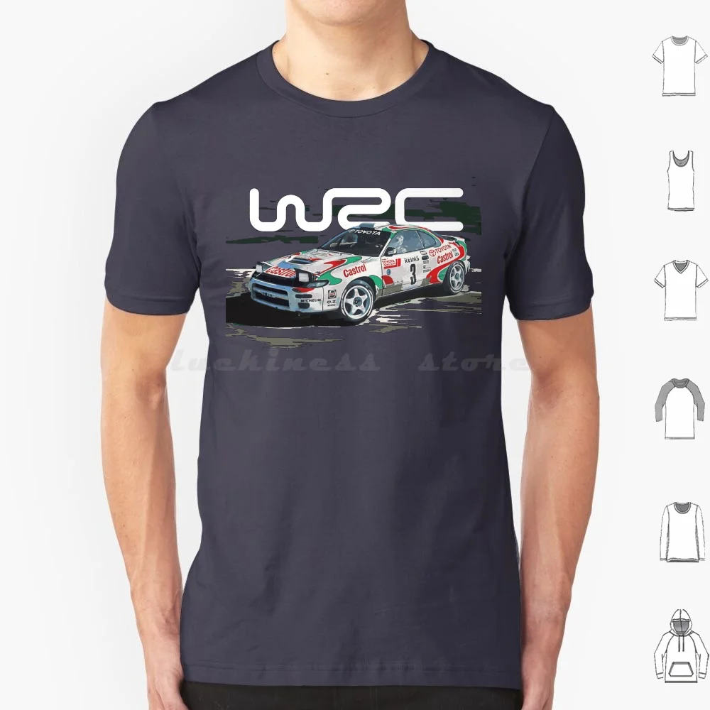 Drift Wrc Celica Turbo 4Wd Carlos Sainz Monte Carlo camiseta hombres mujeres niños 6Xl Gt4 St205 Celica Castrol Racing Rally Wrx Sti