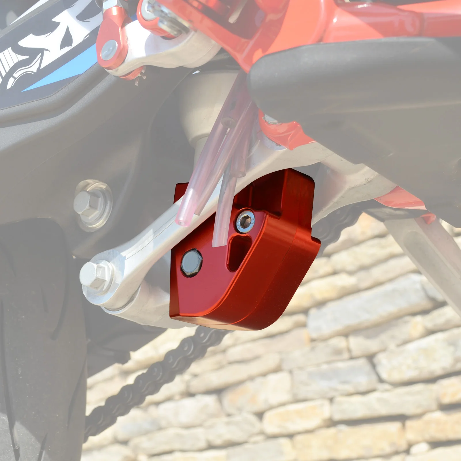 NICECNC Aluminum Linkage Guard For Beta RR300 RR250 RR350 RR390 RR430 RR500 RR-S RS 250 300 350 390 430 500 2015-2024 2023 Red
