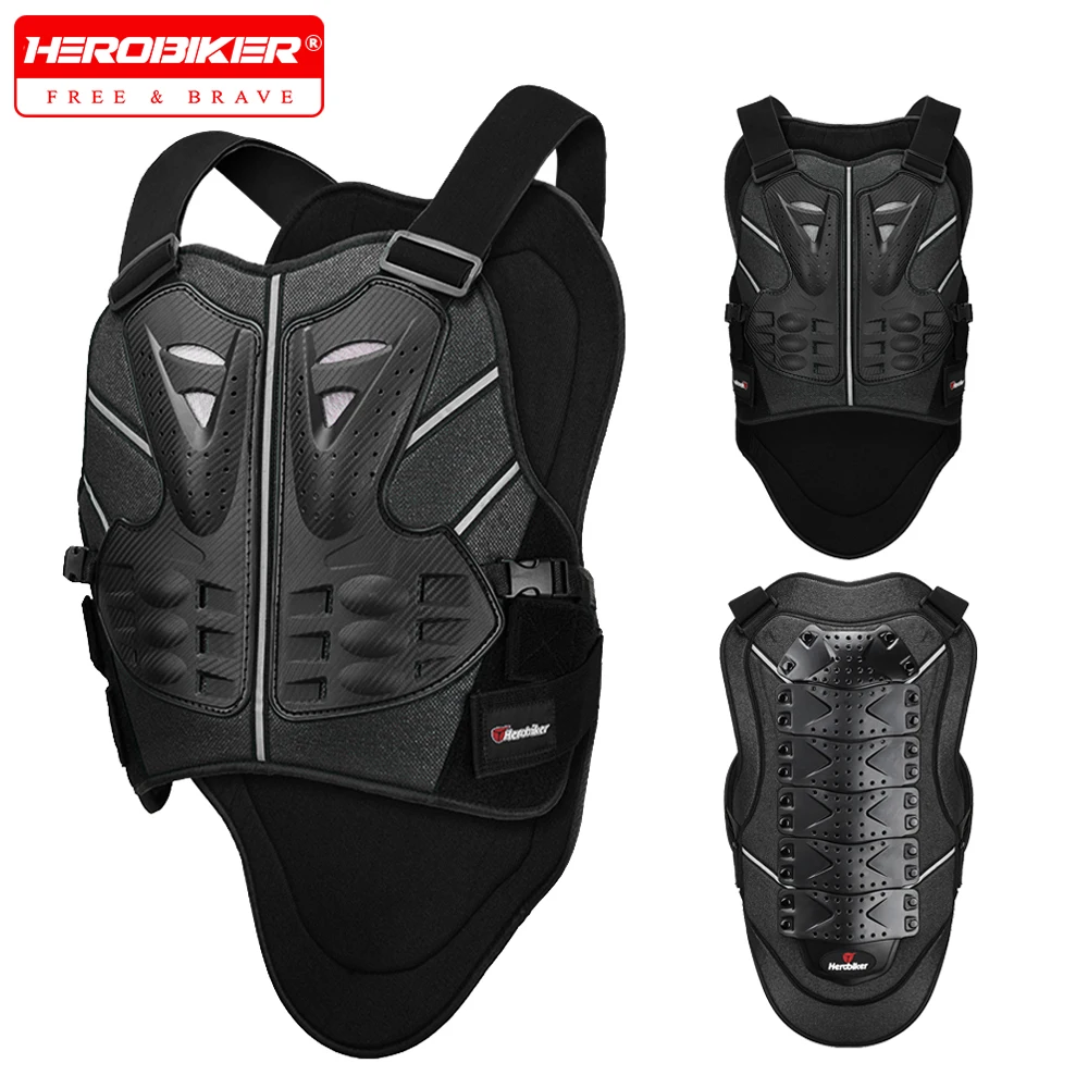 

Motocross Body Armor Motorcycle Jacket Off Road Cycling Knight Protective Vest For Back Chest Protection Motorcycle Equipment