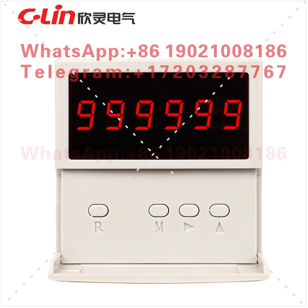 JDM9-6 AC220V AC380V DC24V counter 6 bits, multi-function power failure memory T system