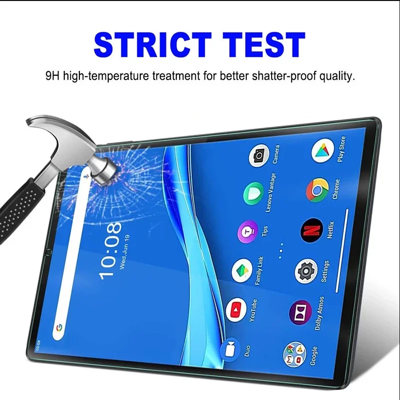 3Pcs Tempered Glass Screen Protector For Lenovo Tab P11 P12 Pro M10 FHD Plus 2nd Gen M10 HD M8 8.0 M9 9.0 10.1 10.3 11.5 Inches