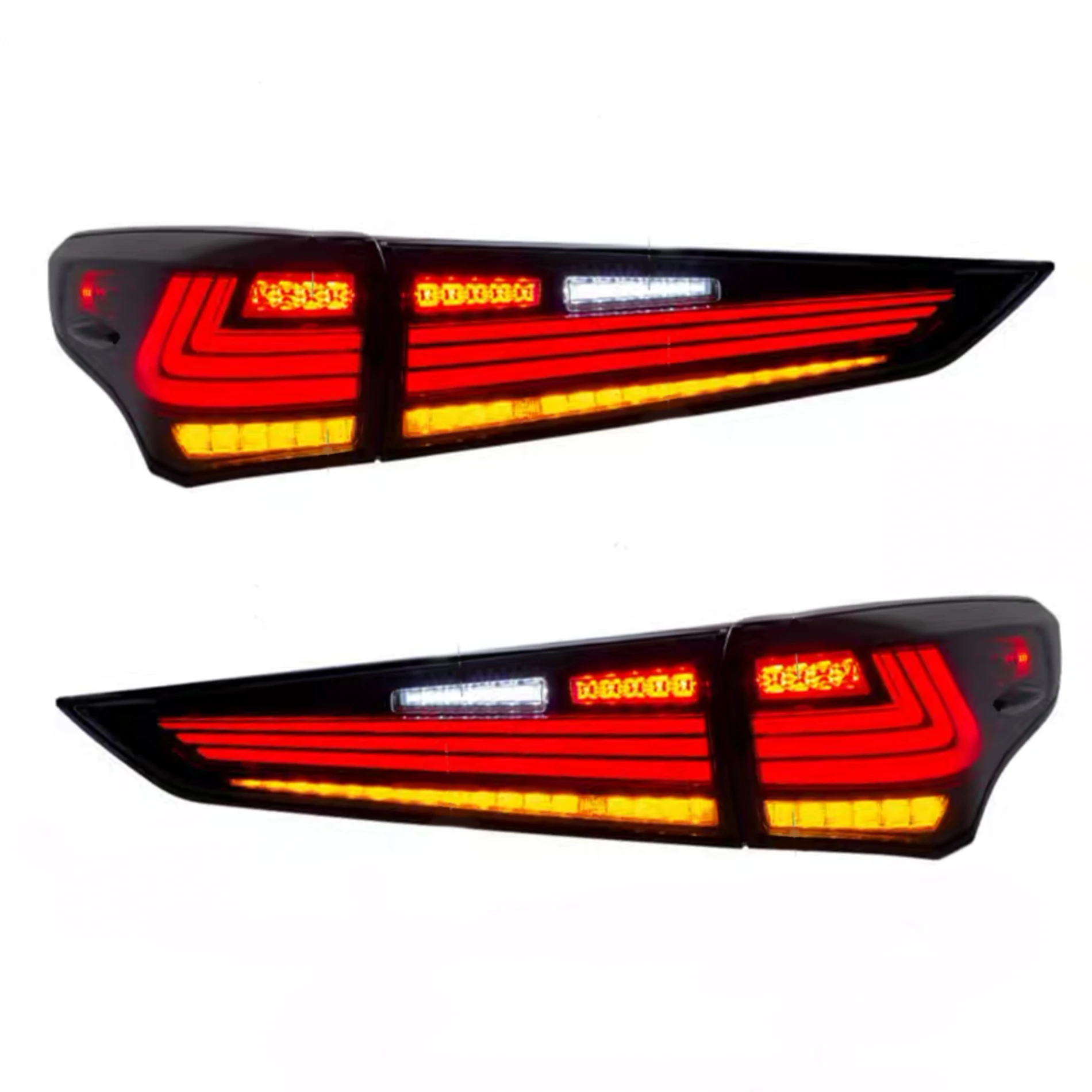 

LED Tail Lights for Highlander 2021-2022 - Sequential Turn Signals, Black Housing, Plug & Play