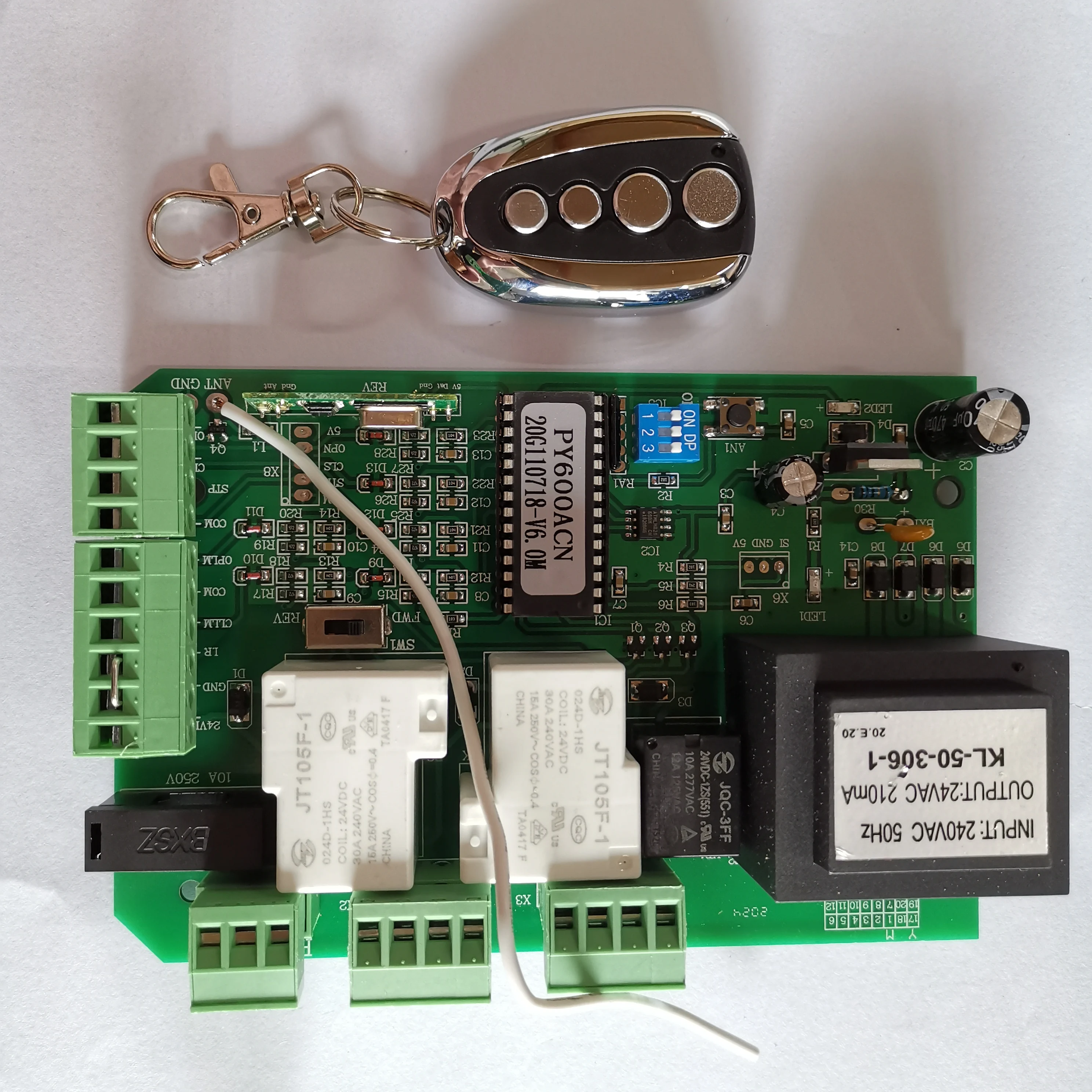 AC motor control board PCB controller circuit board electronic card for Sliding gate opener( only forPY600ac SL600 SL1500 PY800)
