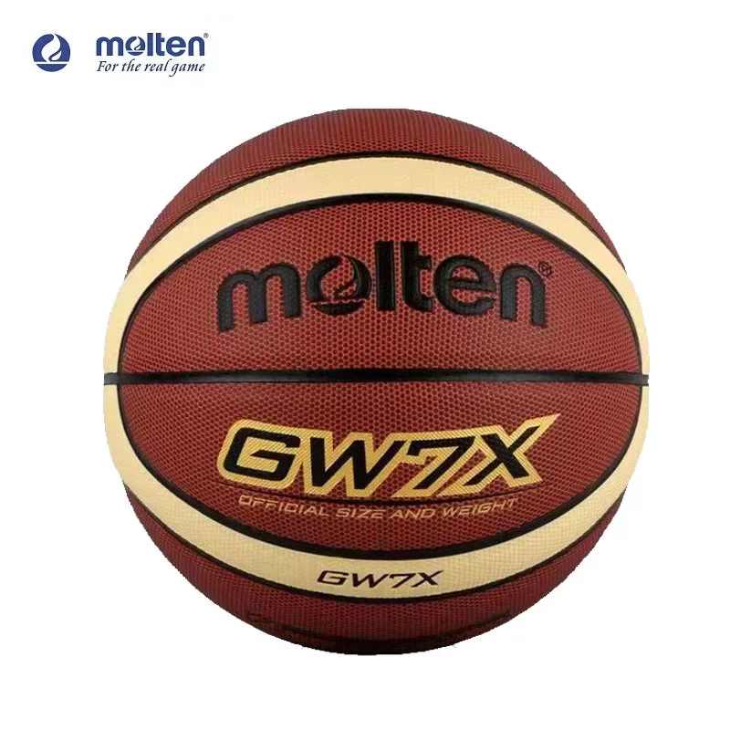 Оригинальный Баскетбольный Мяч MOLTEN GW7X Eam Sports из искусственной кожи износостойкий нескользящий мяч для игры в помещении и на улице