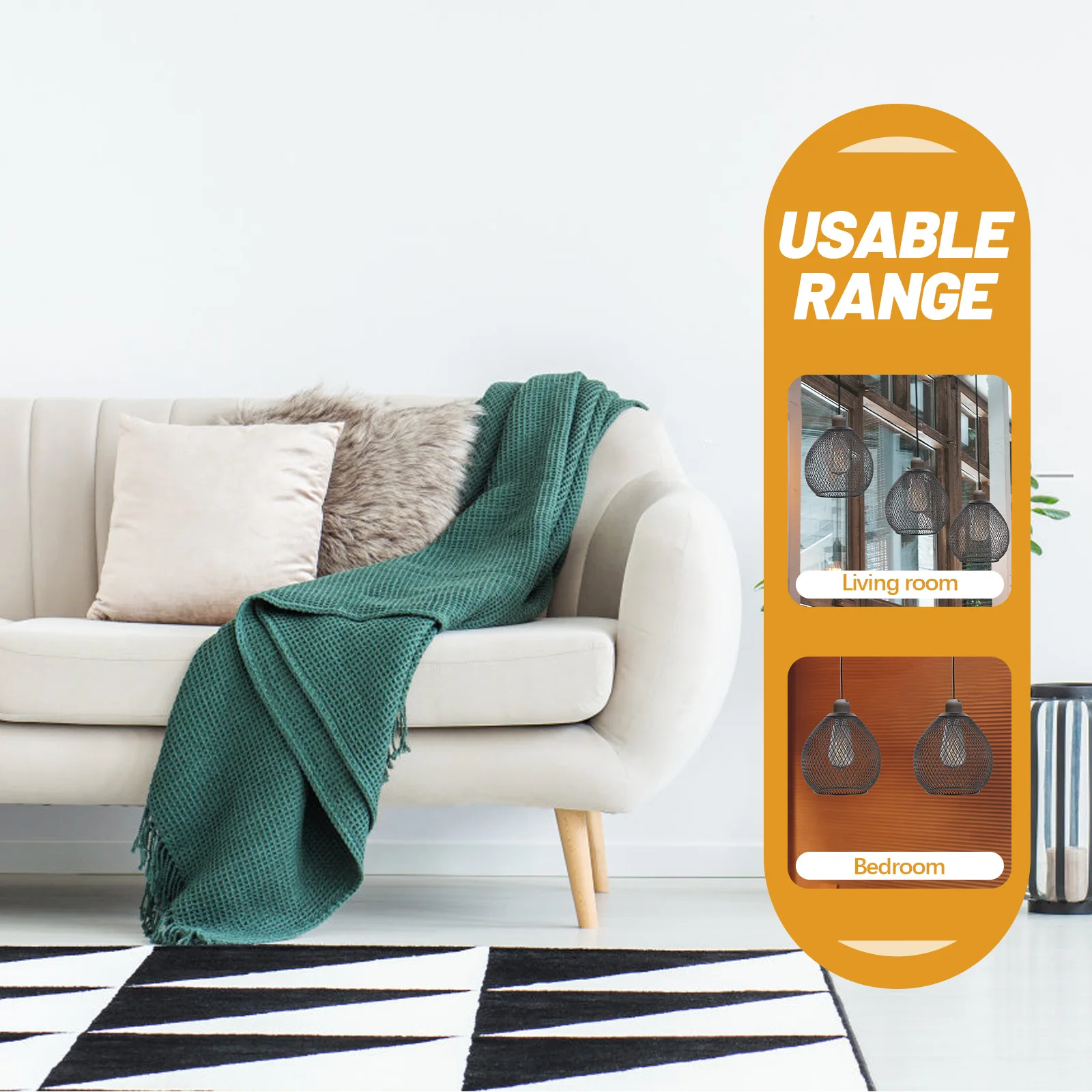 

Hollow Out Water Drop Pendant Lamp Shade Metal Wire Mesh Light Cover Vintage Ceiling Lighting Decoration Pendant Light Cover