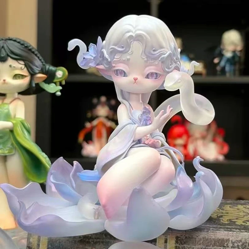 Ninimo coleção caixa cega boneca figura brinquedo vintage deslumbrante menina designer personalizar coleção presente diy