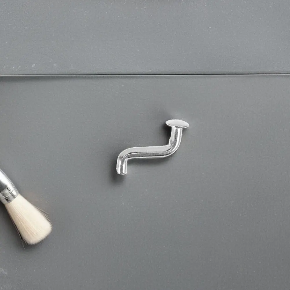 30Pcs Heavy Duty Pallet Rack Safety Components S-Shaped Drop Pins Flat Head Rivets Bent Clips Metal Shelf Stabilizers Universal